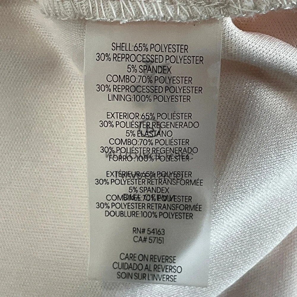 Calvin Klein Dress Women's Sz 16 Sheer Sleeve Mock Neck Bow‎ Blush Pink Formal - Picture 10 of 15